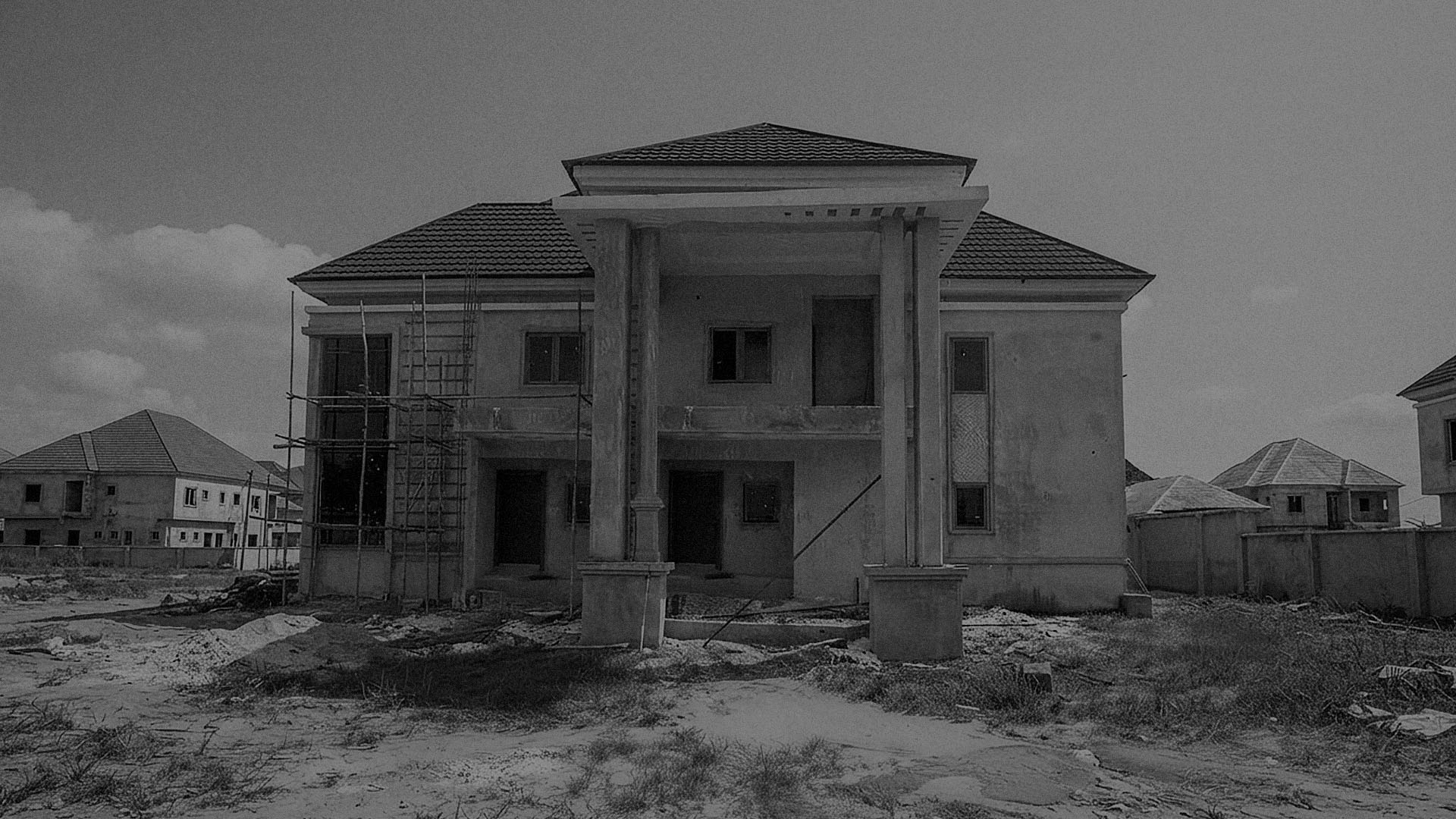 Before: building under construction
